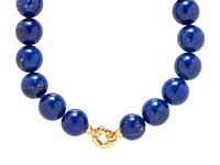 LAPIS LAZULI BEAD NECKLACE