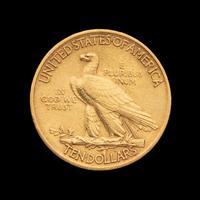 A 1910 Indian Head $10 Gold Coin