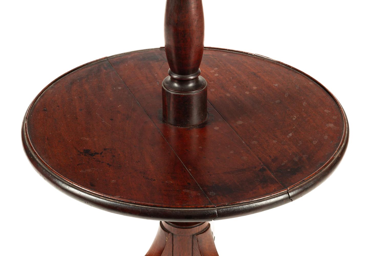 A George III Mahogany Dumbwaiter