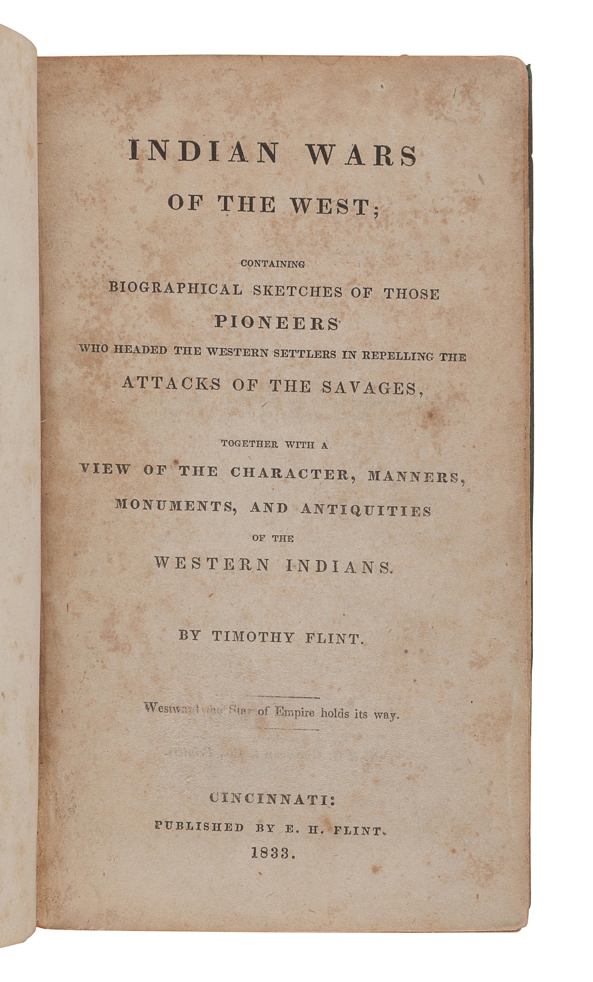 [KENTUCKY & WESTERN SETTLEMENT NARRATIVES]. A Group of 7 works, comprising: