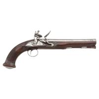 Fine Punjab Made East India Company Flintlock Officer's Pistol