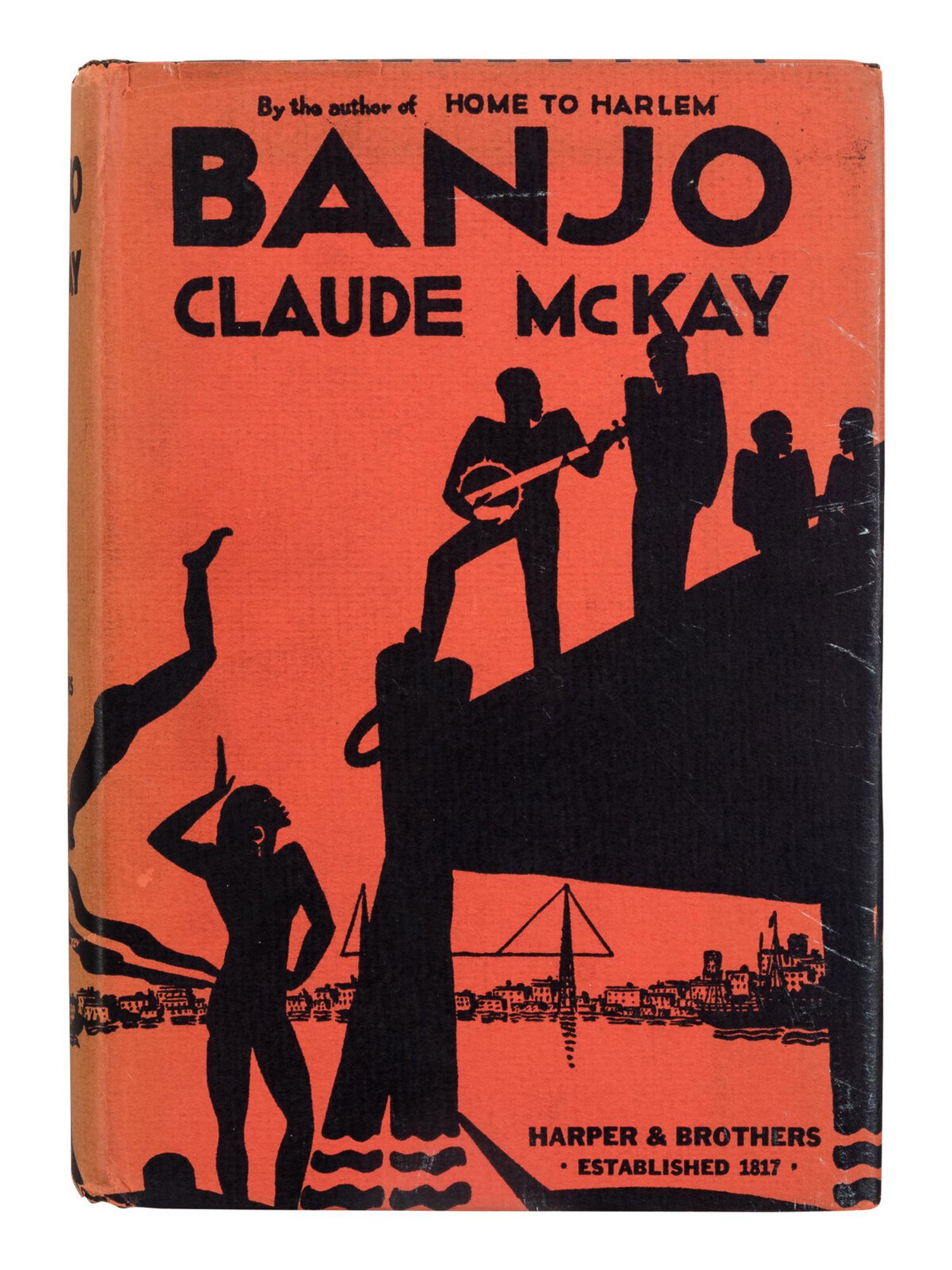 [AFRICAN AMERICAN LITERATURE]. MCKAY, Claude (1890-1948). Banjo. New York and London: Harper & Brothers Publishers, 1929.