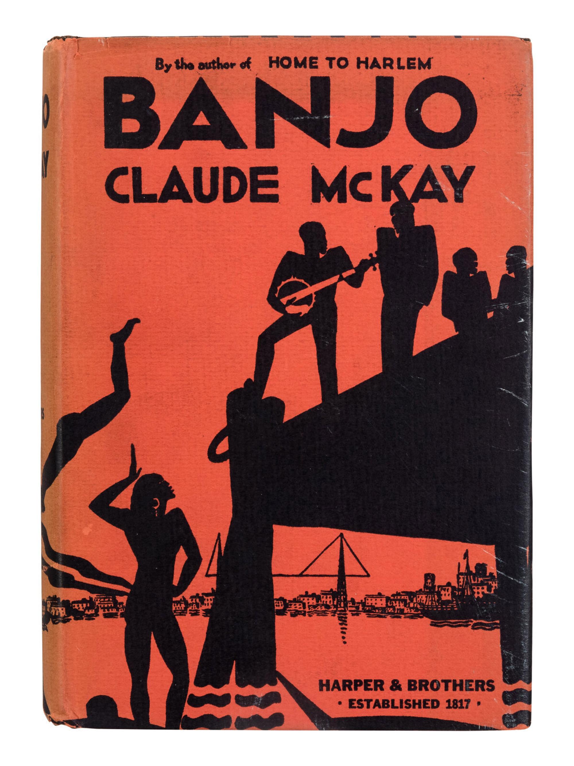 [AFRICAN AMERICAN LITERATURE]. MCKAY, Claude (1890-1948). Banjo. New York and London: Harper & Brothers Publishers, 1929.