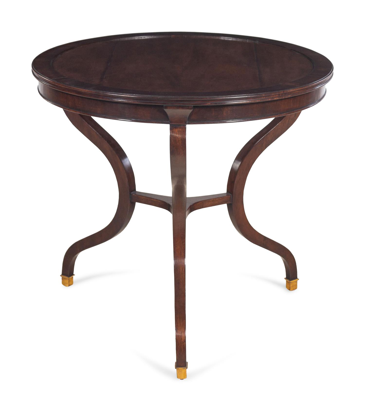 A Contemporary Walnut Side Table