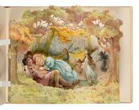 [Children's Book]. Weatherly, F.E., introduction. Peeps into Fairyland. A Panorama Picture Book of Fairy Stories . London and New York: Ernest Nister; E.P. Dutton & Co., n.d. [1896].