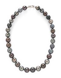 CULTURED TAHITIAN PEARL NECKLACE
