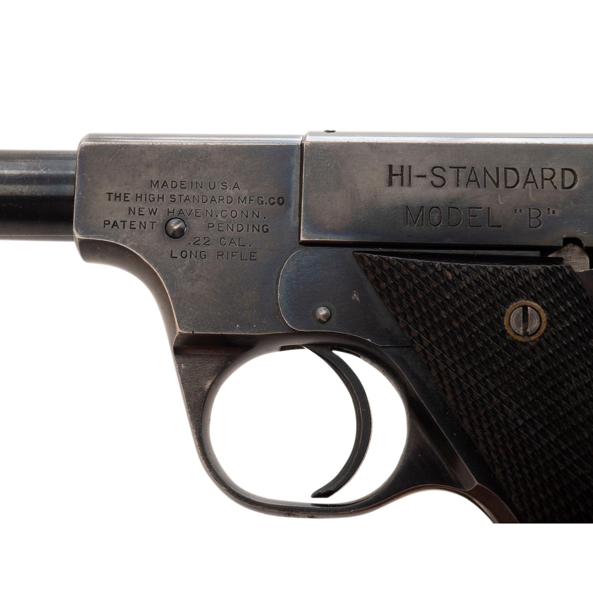 **Hi-Standard Model B U.S. Army Ordnance Marked
