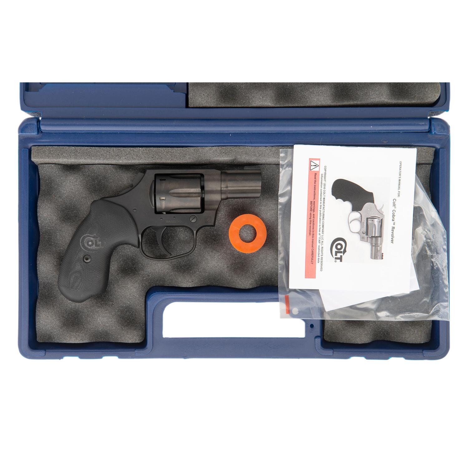*Colt Night Cobra DAO .38 Special +P Revolver in Box with Accessories