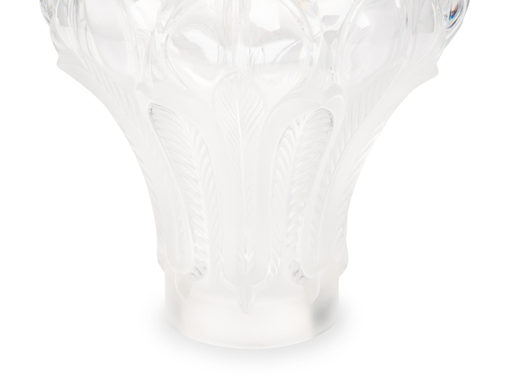 A Lalique Esna Vase
