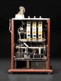 A Mills Novelty Co. ' Operator Bell - Owl Front' 25 Cent Slot Machine