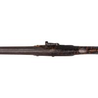 Relief Carved Percussion Altered Longrifle by Abraham Schweitzer