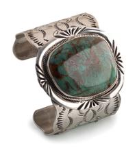 Sterling Silver and Turquoise Cuff Bracelet