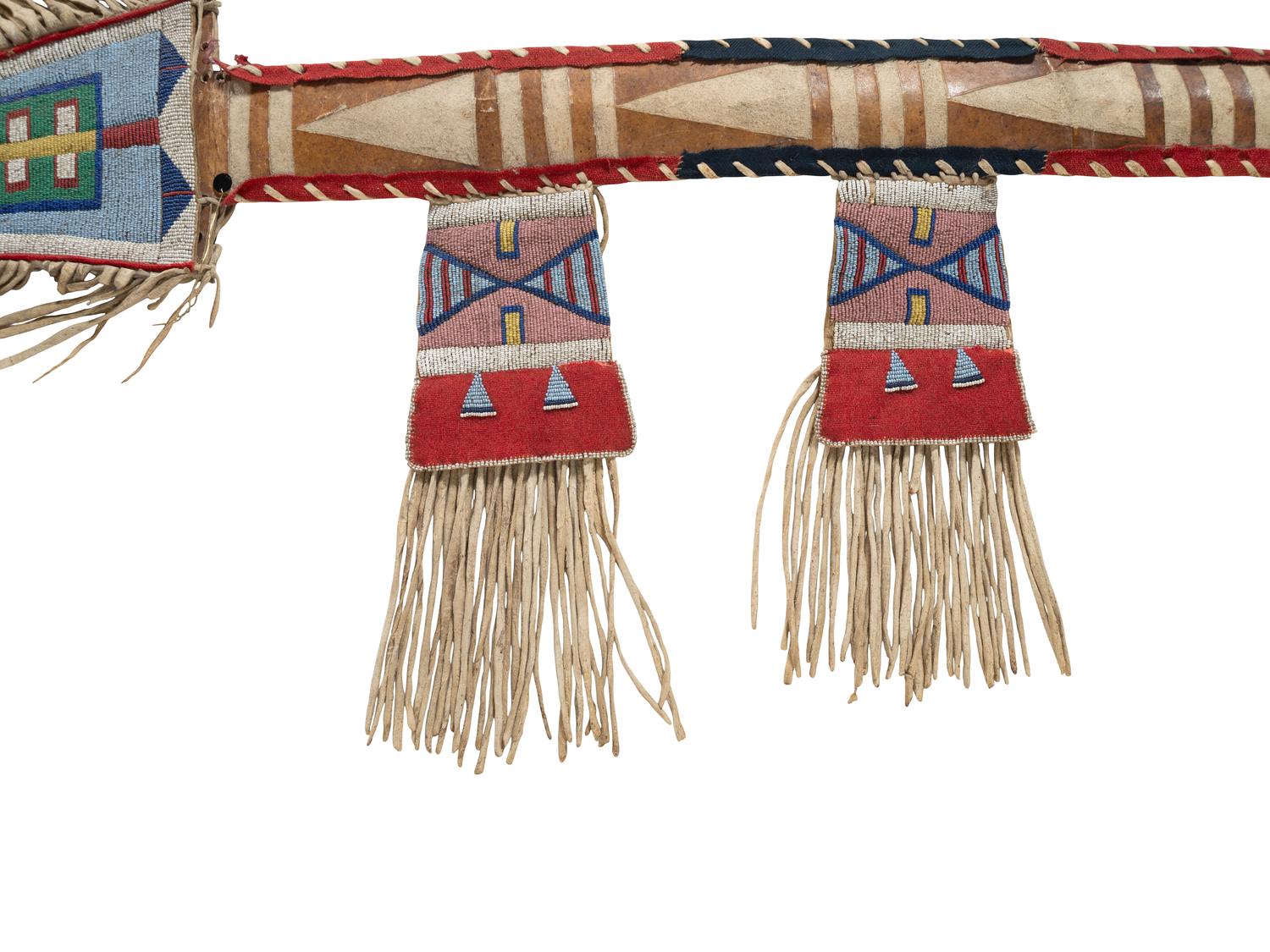 Apsáalooke Beaded Lance Case