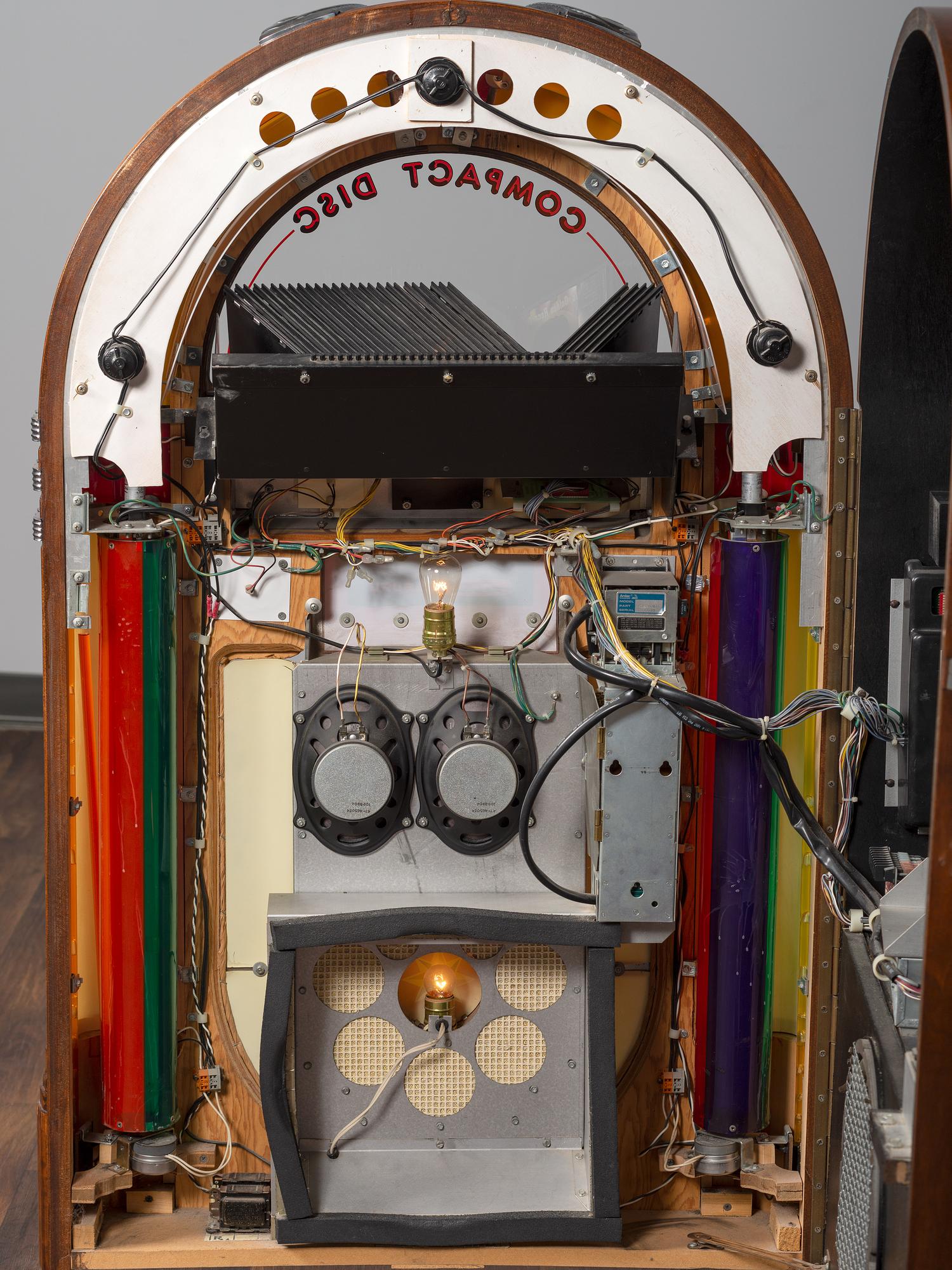 A Seeburg 'Bubbler' Disc Jukebox