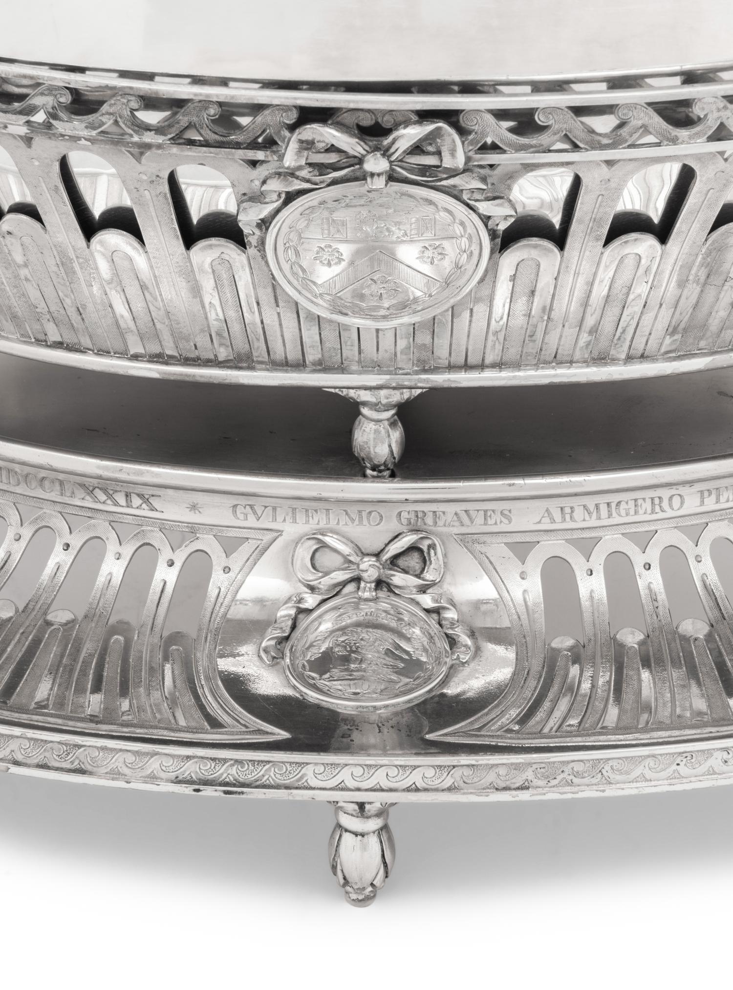 A George III Silver Epergne