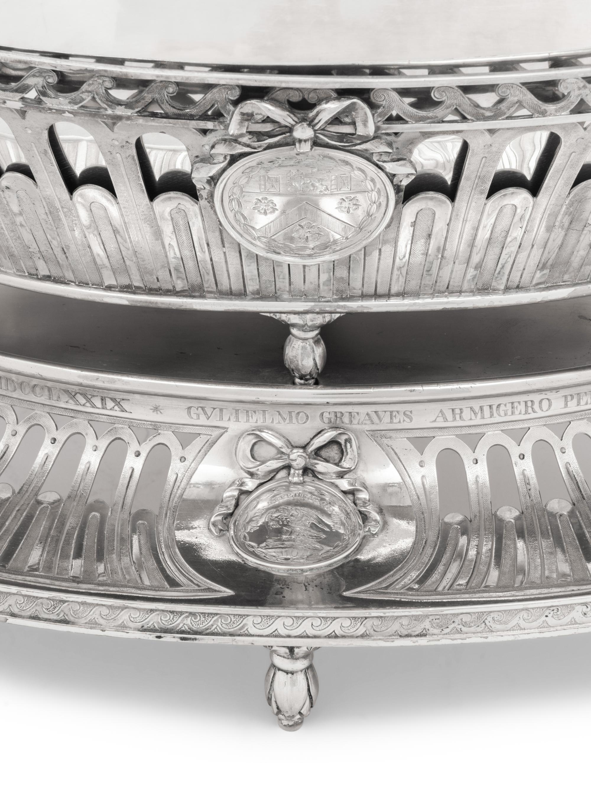 A George III Silver Epergne