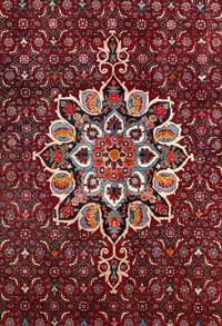A Meshed Wool Rug