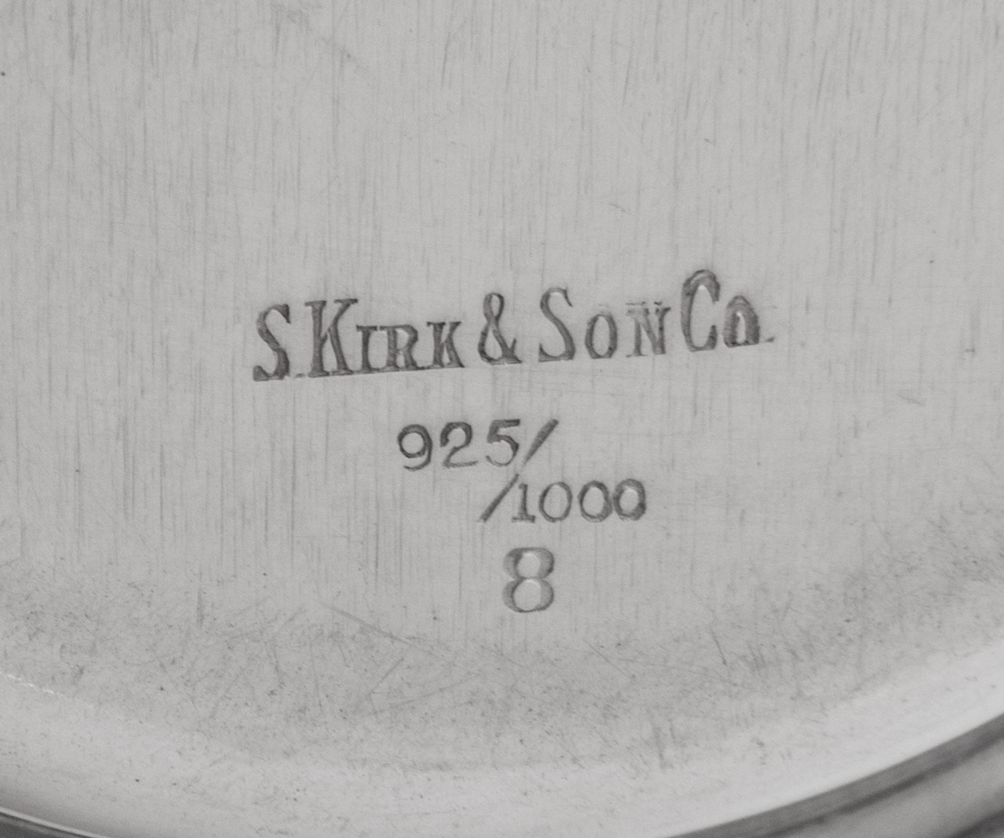 A Pair of German Silver Compotes