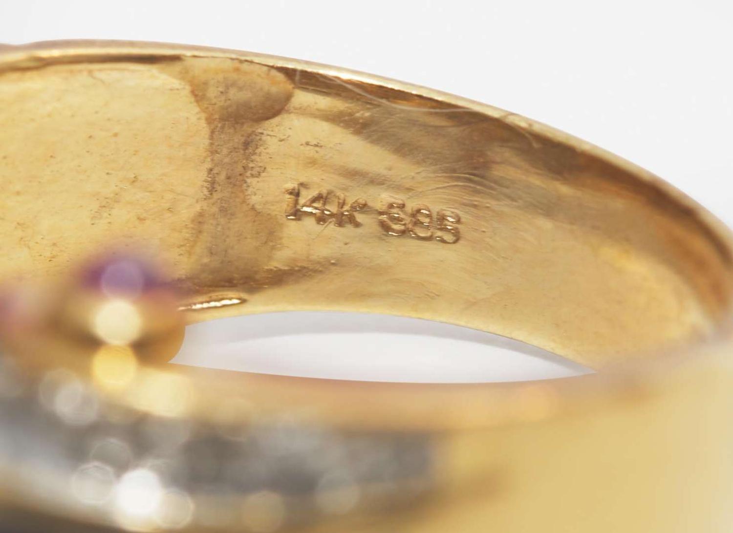 A Collection of Yellow Gold and Gemstone Jewelry