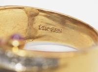 A Collection of Yellow Gold and Gemstone Jewelry
