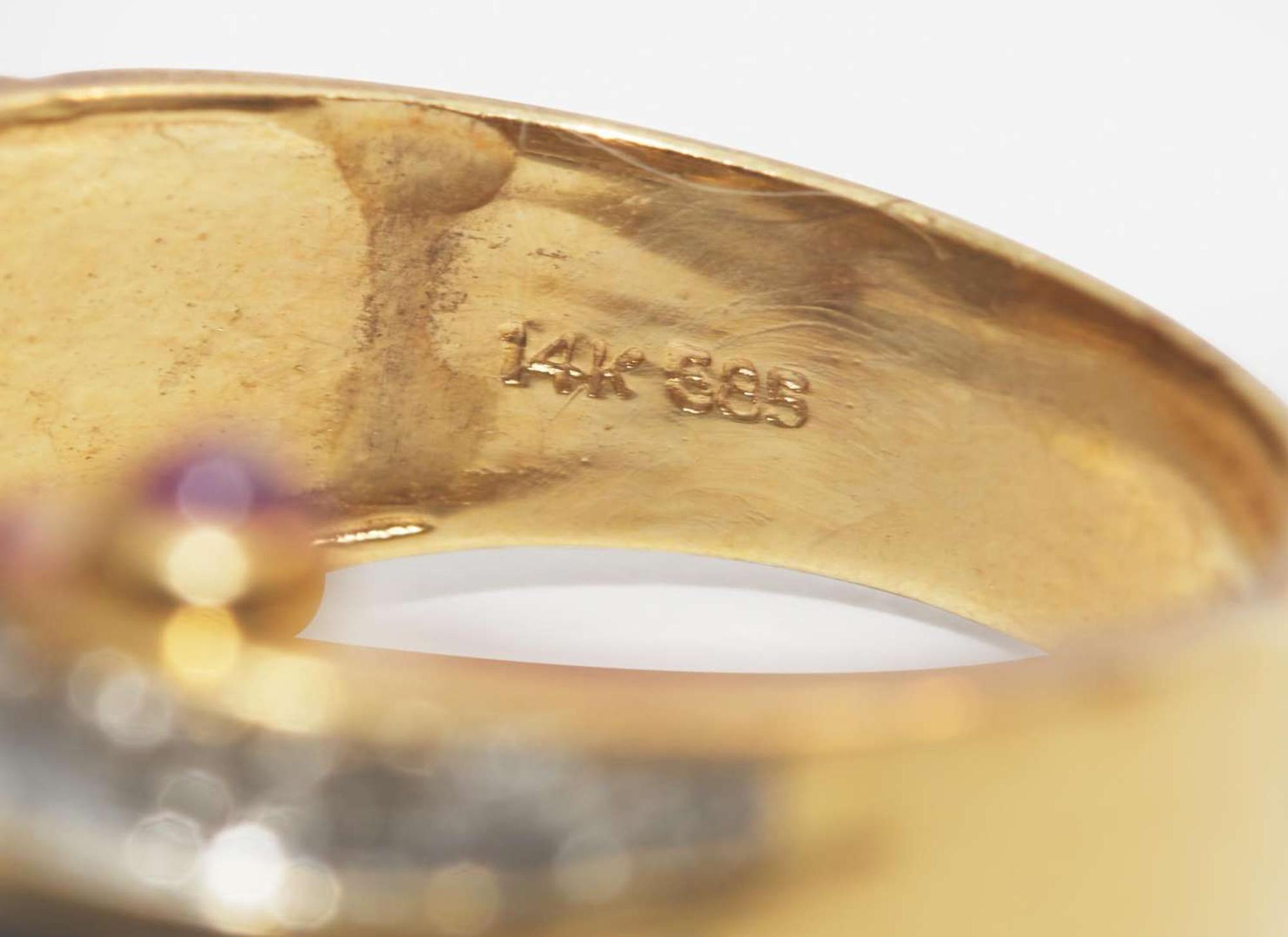 A Collection of Yellow Gold and Gemstone Jewelry