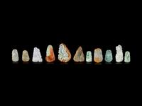 Twenty Chinese Jadeite Pendants