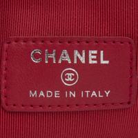 Chanel, Silver Gabrielle Flat Clutch
