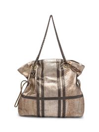 Chanel Metallic Python Shoulder Tote, 2012