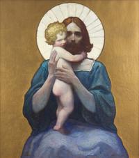 Suffer the Little Children to Come Unto Me , c. 1920