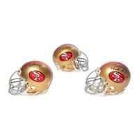 A Collection of San Francisco 49ers Hall of Fame Signed Autograph Mini Helmets