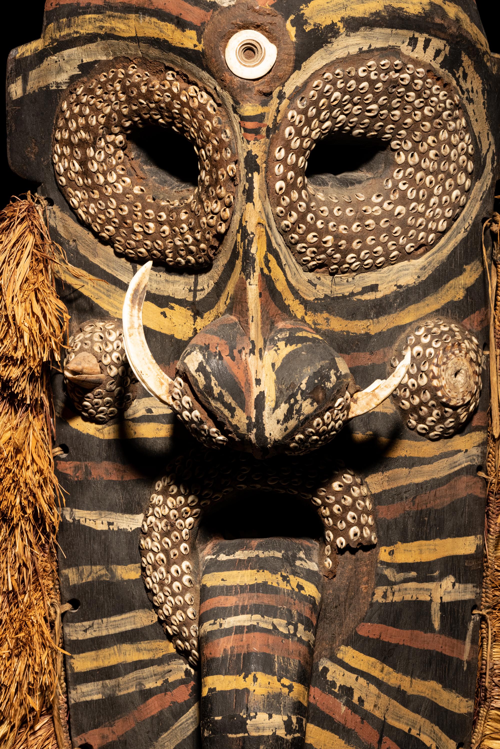 An Iatmul Wood Ceremonial Mask