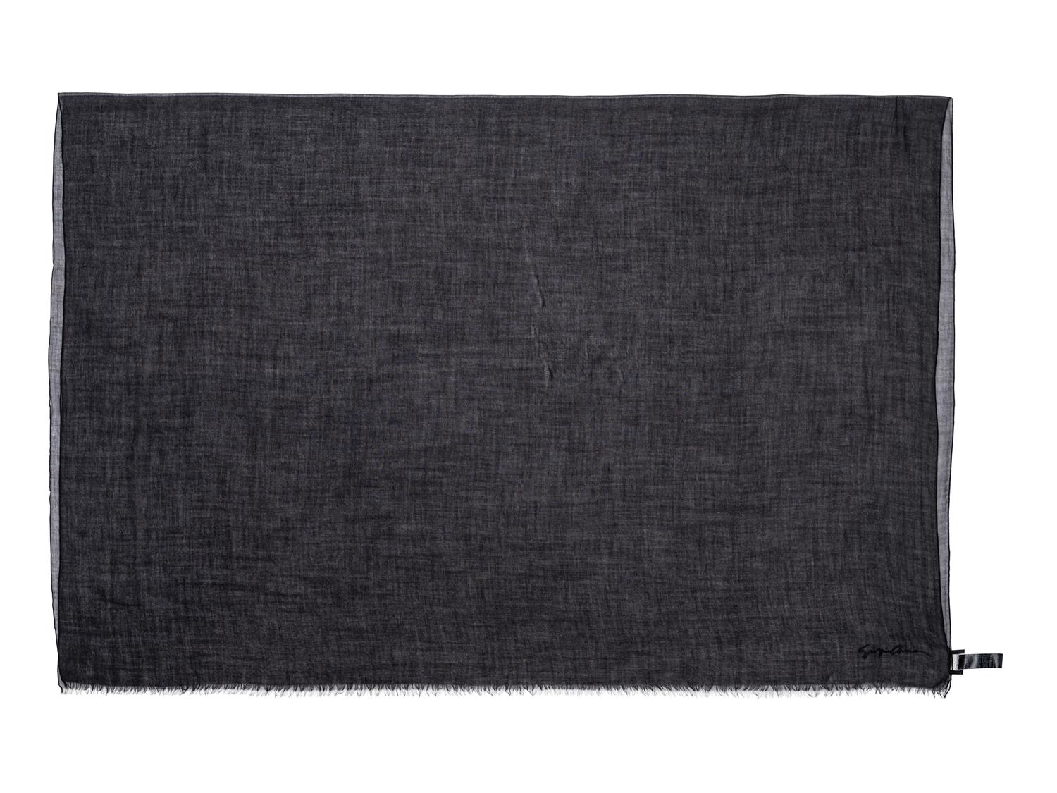 Two Cashmere Scarves: One Giorgio Armani, One Hermès