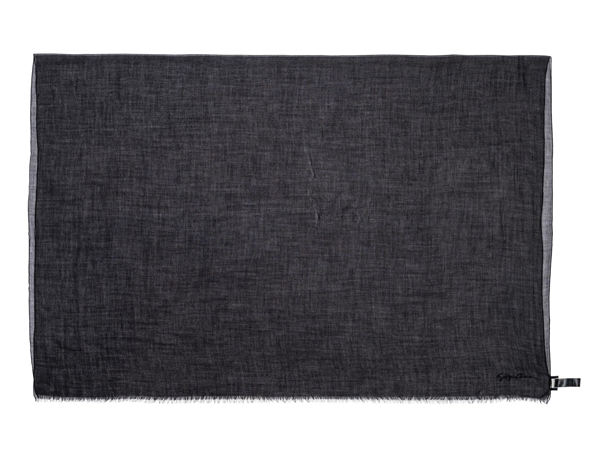 Two Cashmere Scarves: One Giorgio Armani, One Hermès