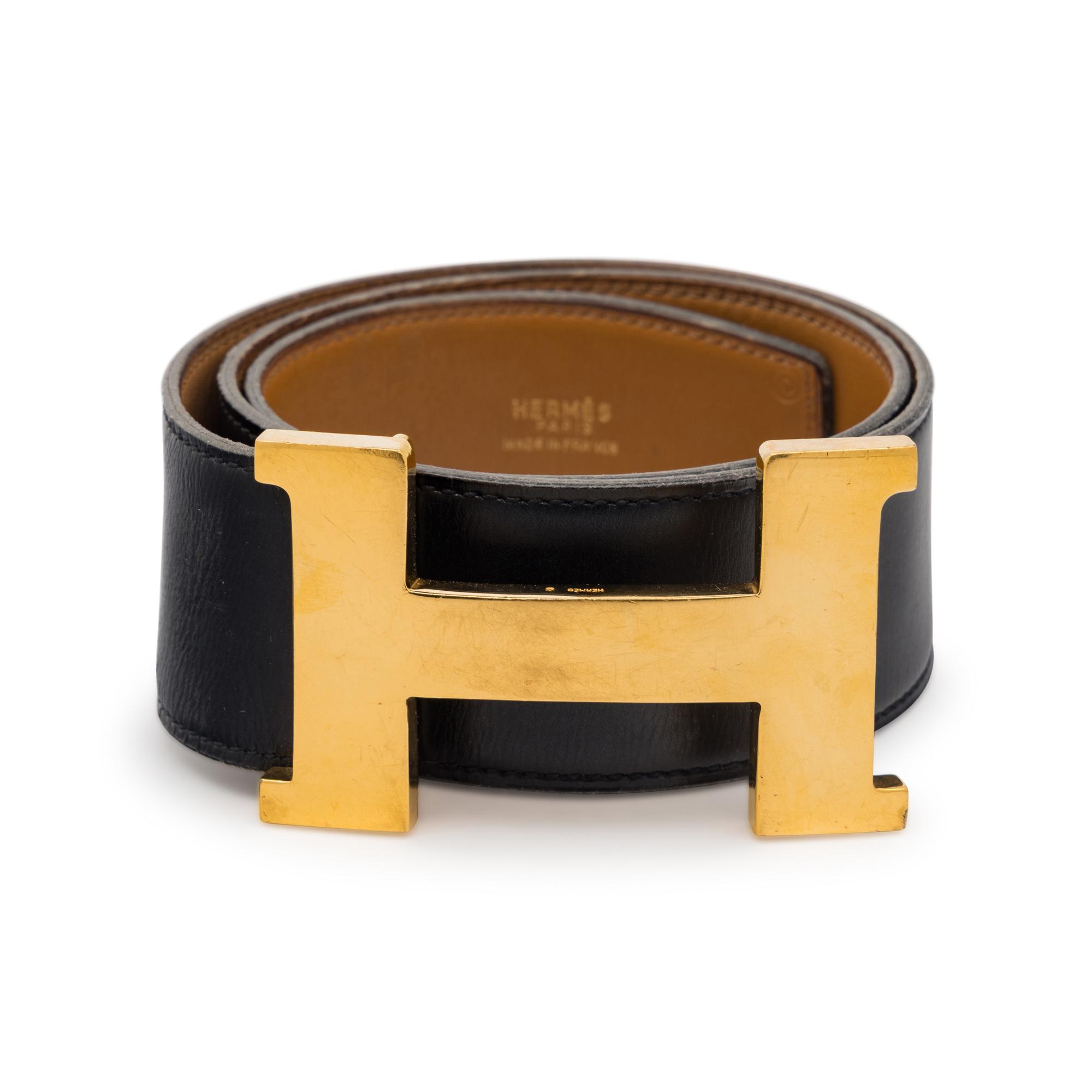 Hermès, Constance Belt with Large Buckle, 1974