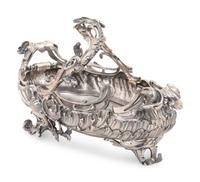 A French Silver Centerpiece Basket