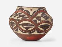 An Acoma polychrome olla, first quarter 20th century