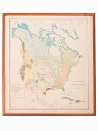 [MAPS & ATLASES -- NATIVE AMERICANS]. A group of 3 Powell Survey maps, comprising: