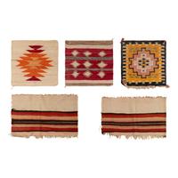 Project Parts: Collection of Navajo Samplers and Weaving Fragments [Rug]
