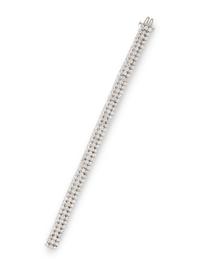 WHITE GOLD AND DIAMOND BRACELET