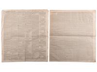 [SLAVERY & ABOLITION]. Advertisements for the return of freedom seekers published in 7 issues of The National Intelligencer . Washington, DC: 1831-1858.