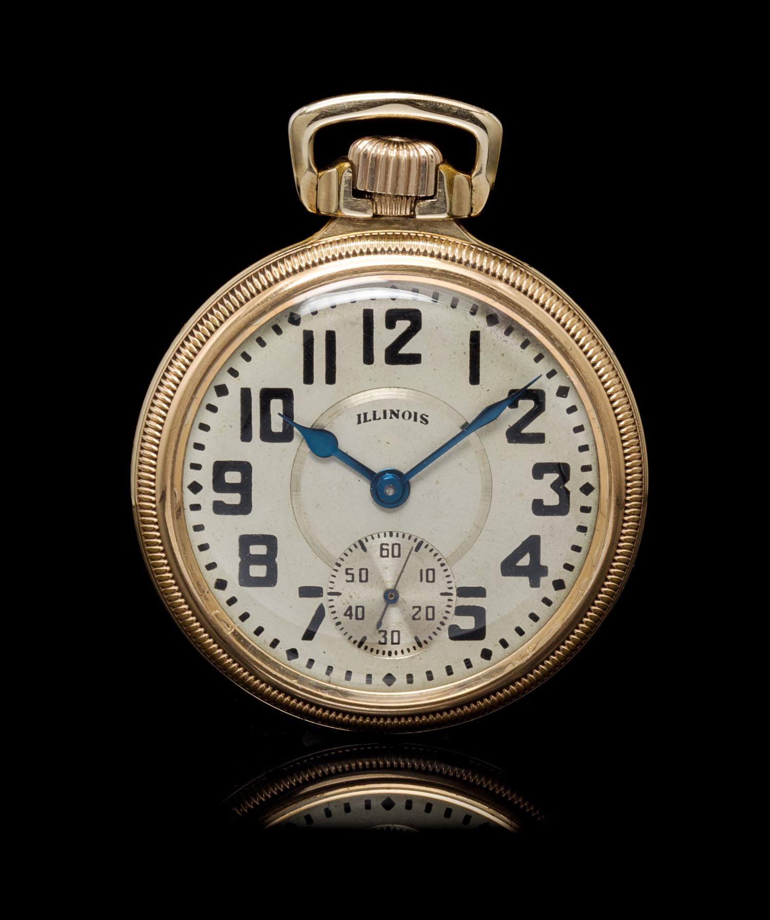 A Collection of Gold Filled Bunn Special Open Face Pocket Watches, Illinois,