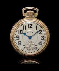 A Collection of Gold Filled Bunn Special Open Face Pocket Watches, Illinois,