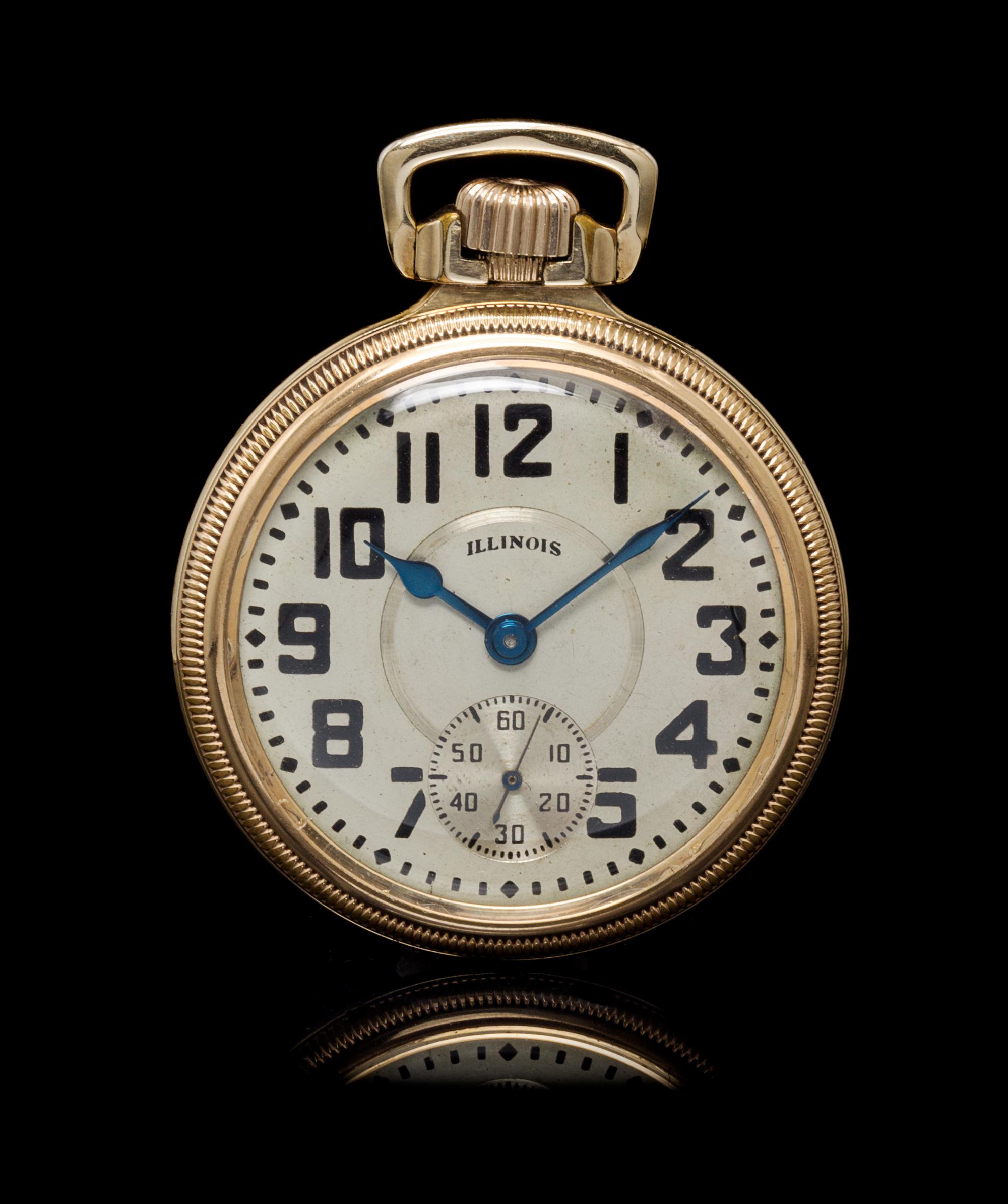 A Collection of Gold Filled Bunn Special Open Face Pocket Watches, Illinois,