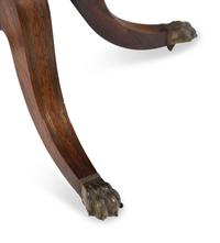A Regency Rosewood and Brass Inlaid Game Table