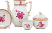A Herend Porcelain Coffee Service