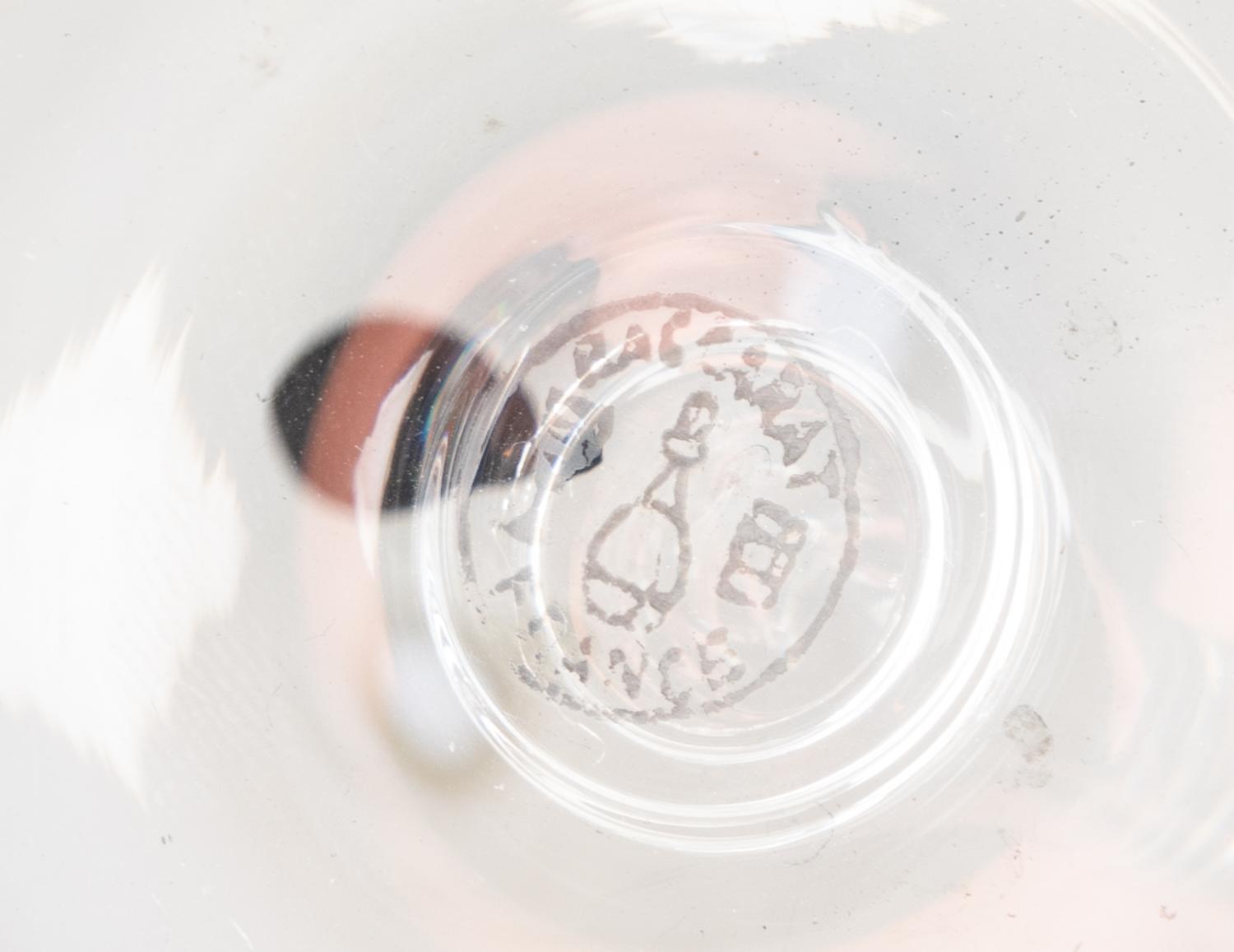 A Group of Baccarat Stemware