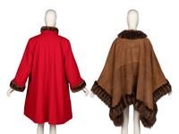 A Fur-Lined Coat & Cape