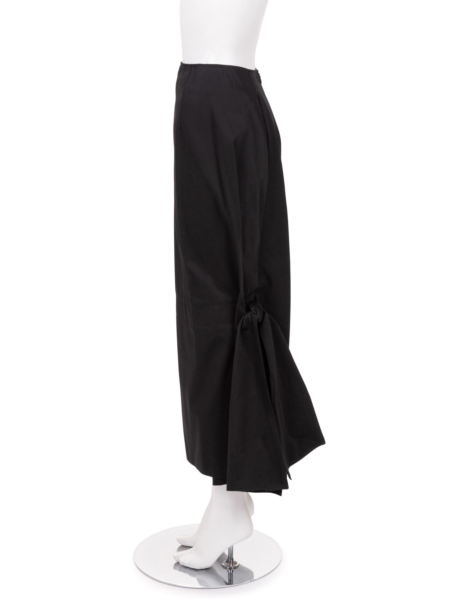 Two Yohji Yamamoto Pieces: One Coat and One Skirt, 1990-2000s