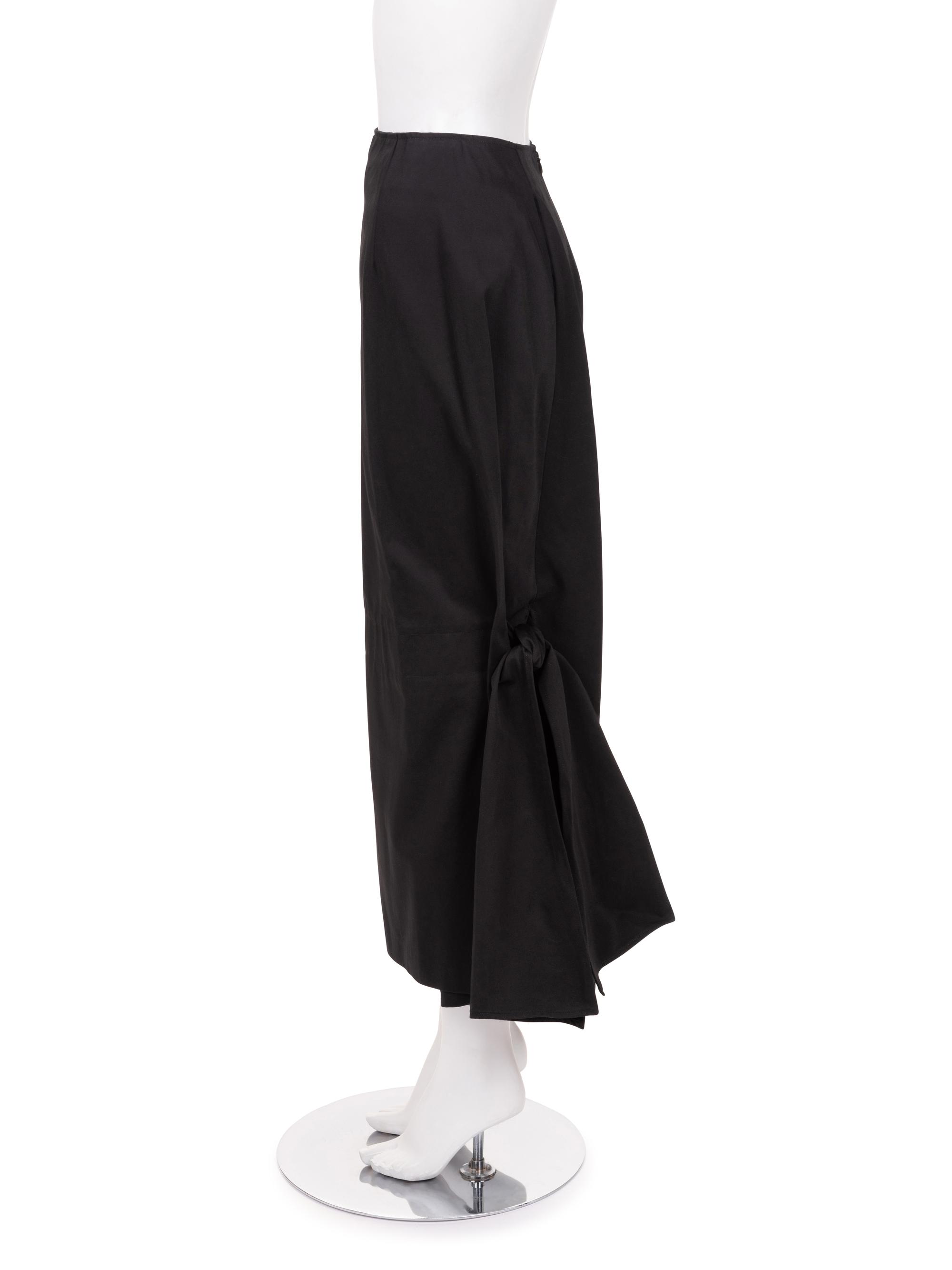 Two Yohji Yamamoto Pieces: One Coat and One Skirt, 1990-2000s