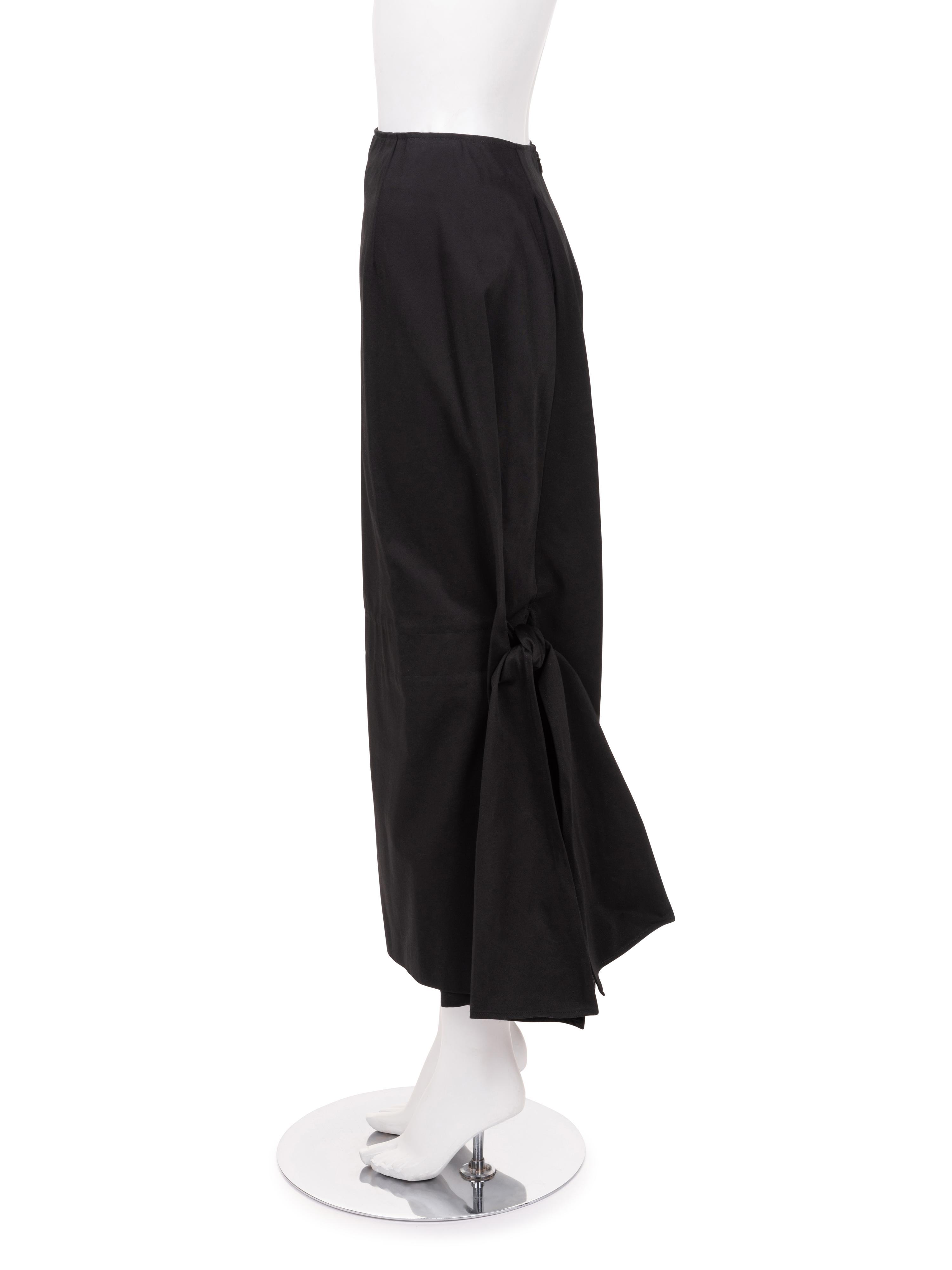 Two Yohji Yamamoto Pieces: One Coat and One Skirt, 1990-2000s